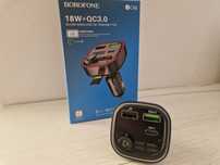 Transmiter FM BC48 Broad MP3, Bluetooth - 2xUSB + Typ C - QC 3.0 18W