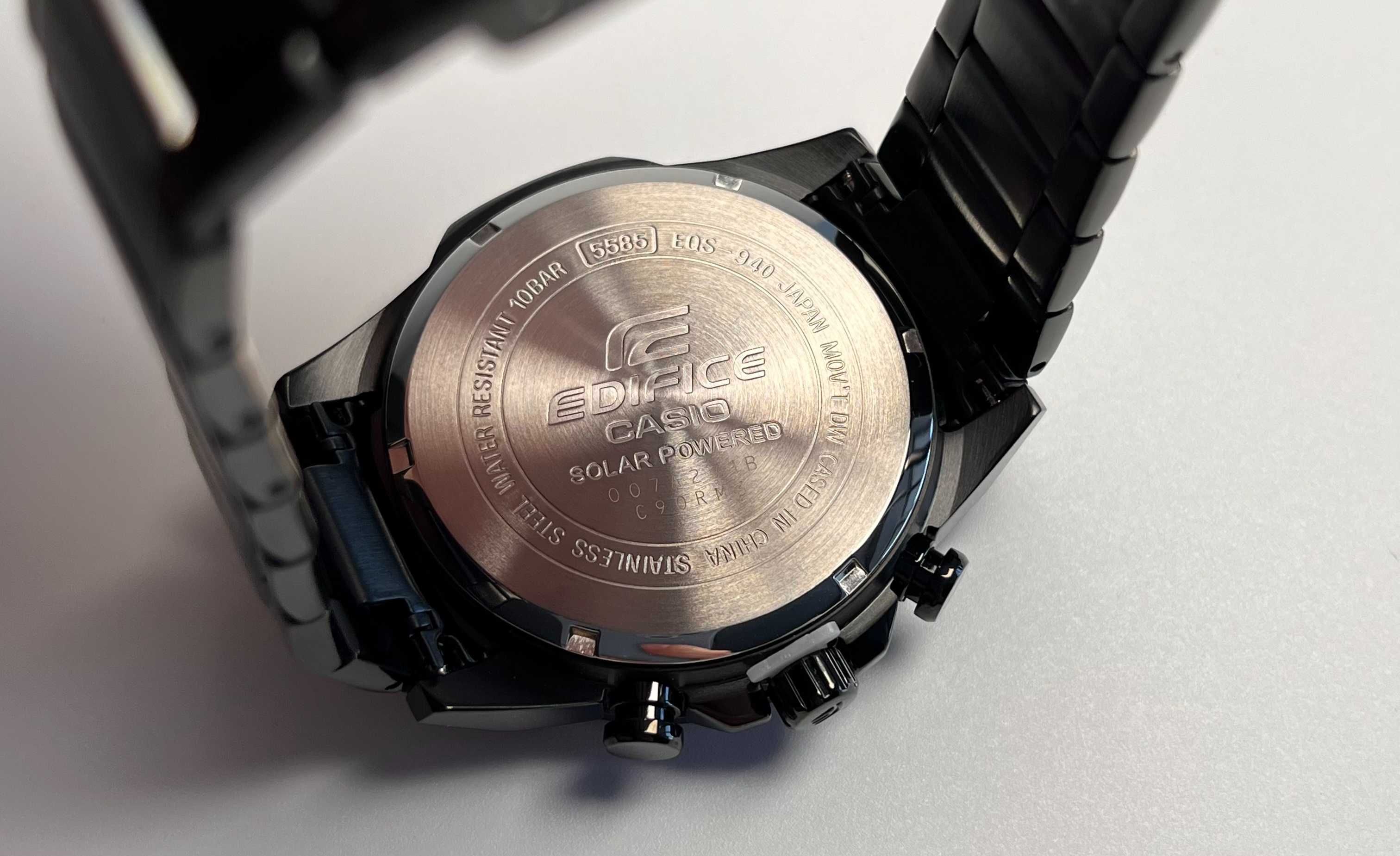 Casio EQS-940DC, годинник касіо, casio edifice, часы касио Ø45.5мм