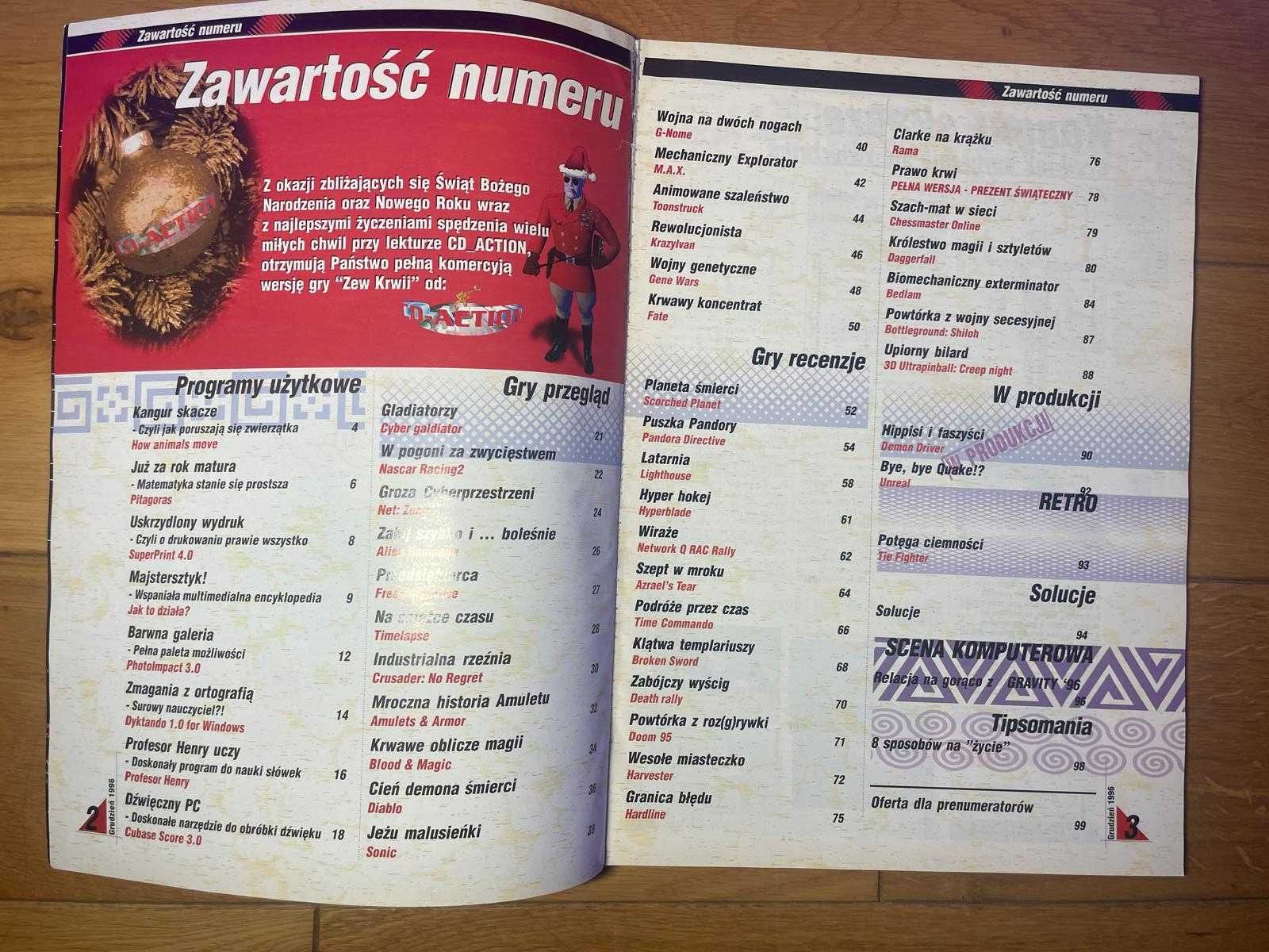 CD-Action 7/1996 nr 7 | Retro magazyn | Kolekcjonerski egzemplarz