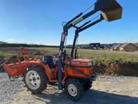 Kubota Bultra B1- 17 4x4 tur glebogryzarka mini traktor yanmar hako