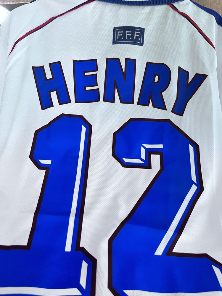 Koszulka Francja ’98 Henry #12 – Narodziny Legendy