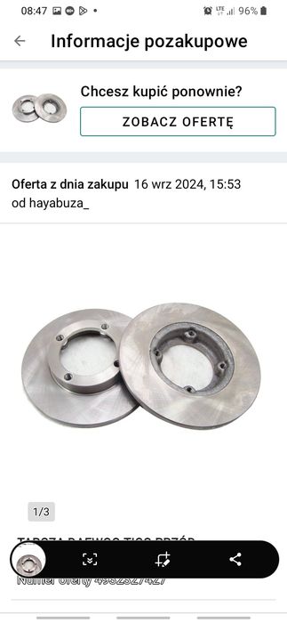 Tarcze hamulcowe matiz , Tico,