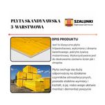 Plyty szalunkowe blaty sklejka trójwarstwowe