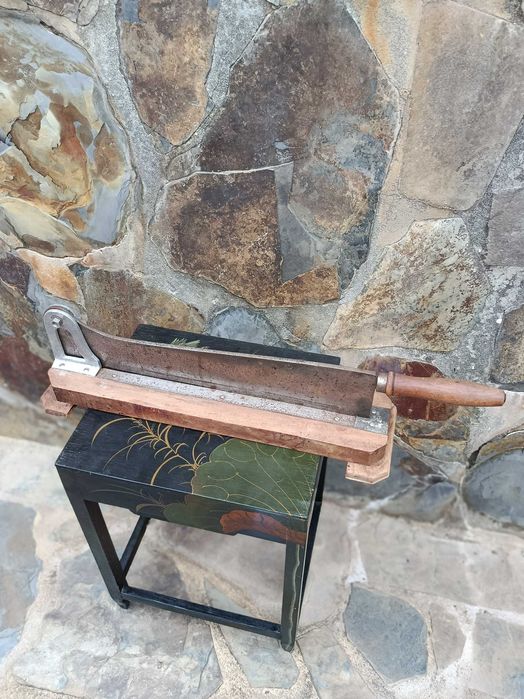 Grande Faça Corte Bacalhau Antiga Nova Robusta e Afiada 60 cm