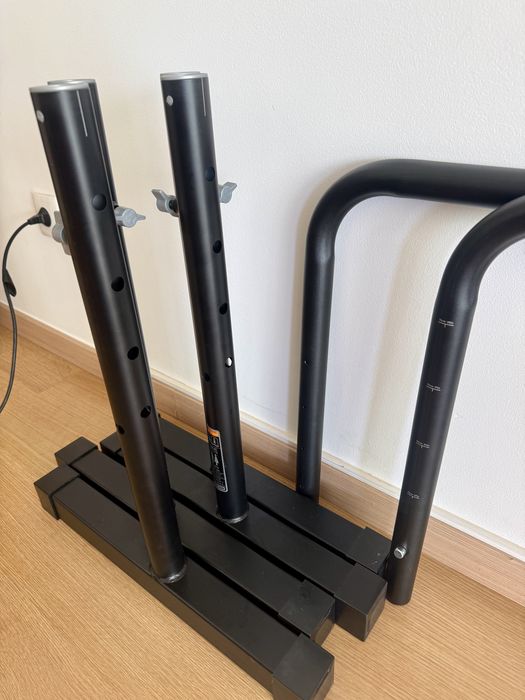 Barras de Fundos Ajustáveis ​​e Compactas Musculatura TS 100