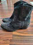 Buty włoskie skórka kowboj rozmiar 39