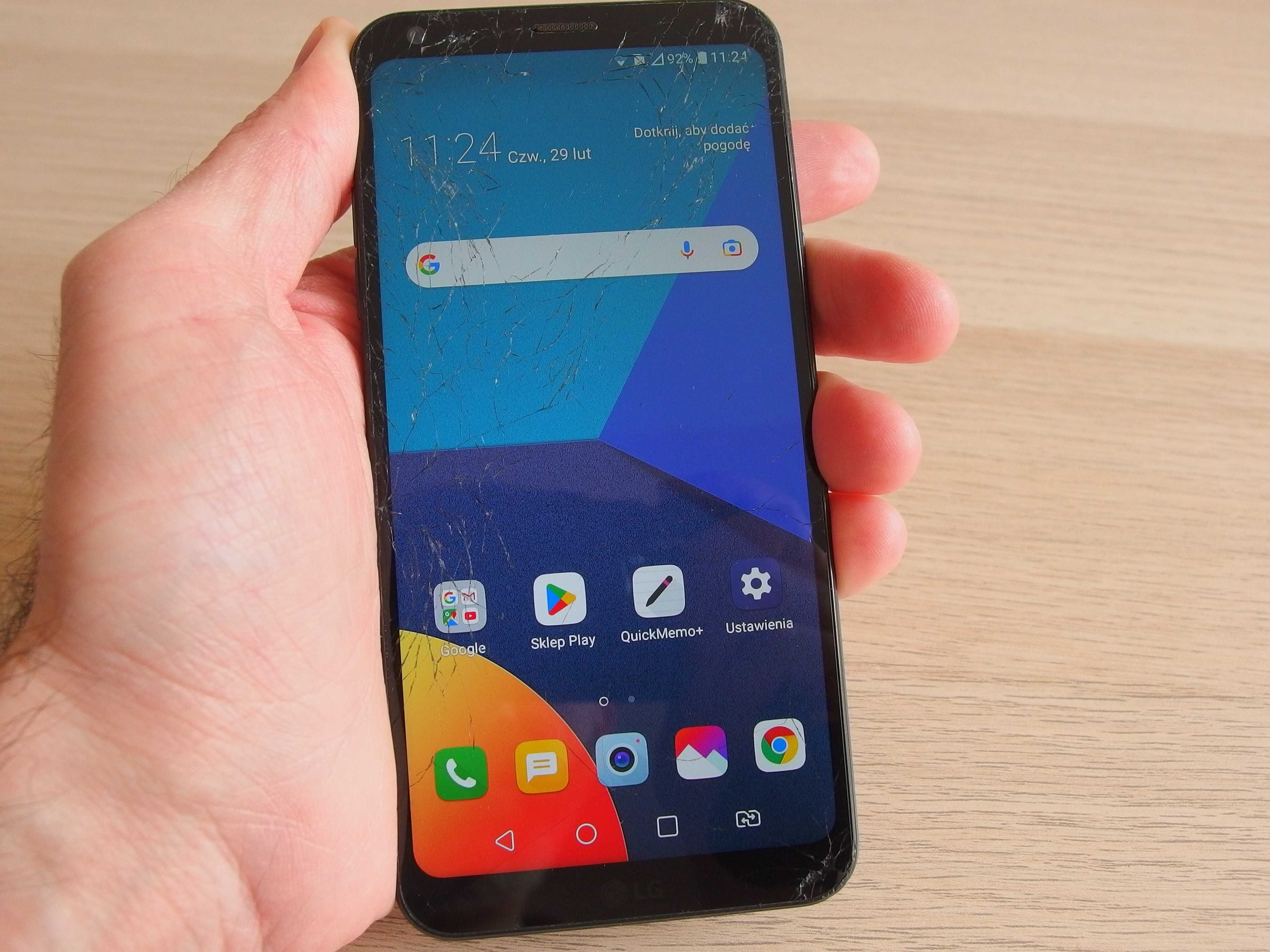 smartfon telefon LG Q6 Android 8.1 DUAL SIM smartphone