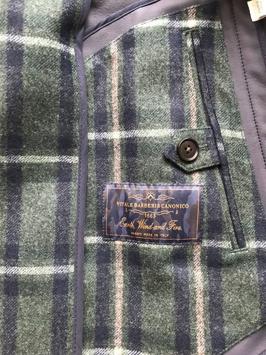 Wełniany płaszcz przeciwdeszczowy z kapturem Suitsupply 48 nowy