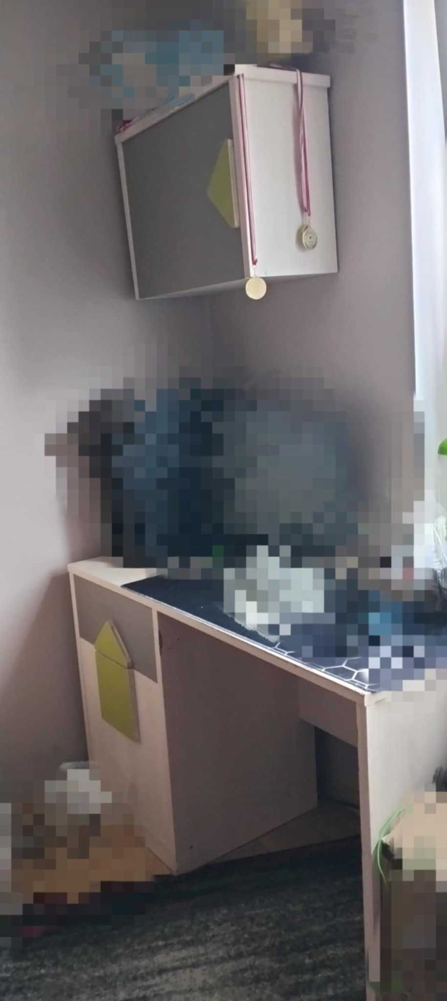 Zestaw mebli strzałka