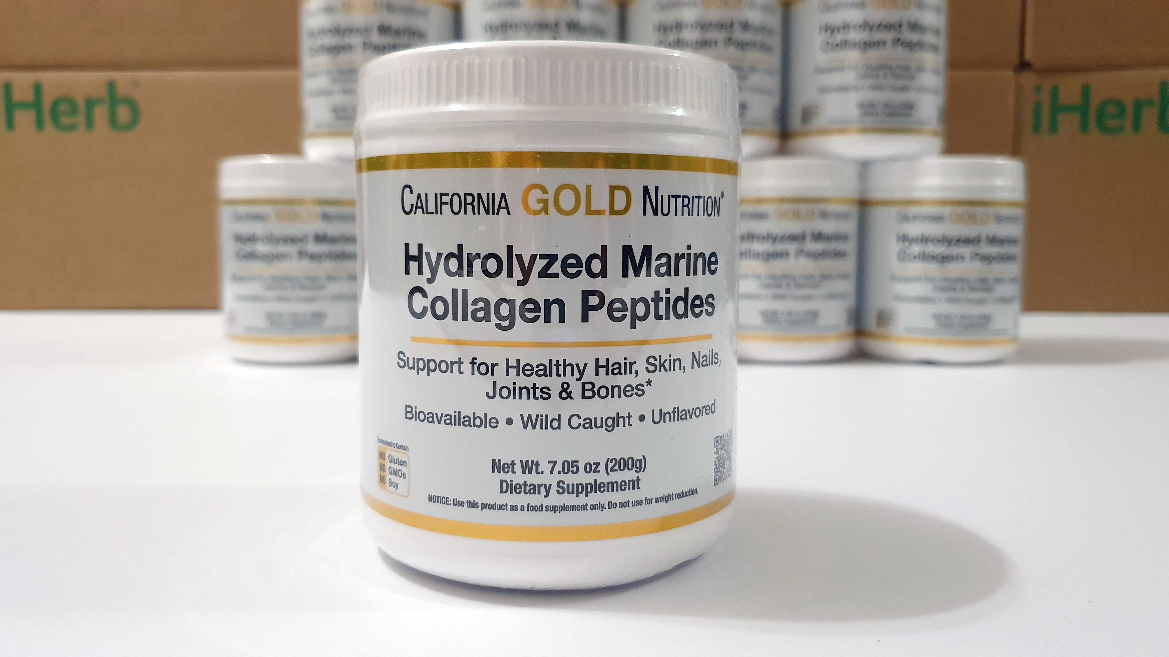 Гідролізовані пептиди морського колагену, чистий колаген California GN