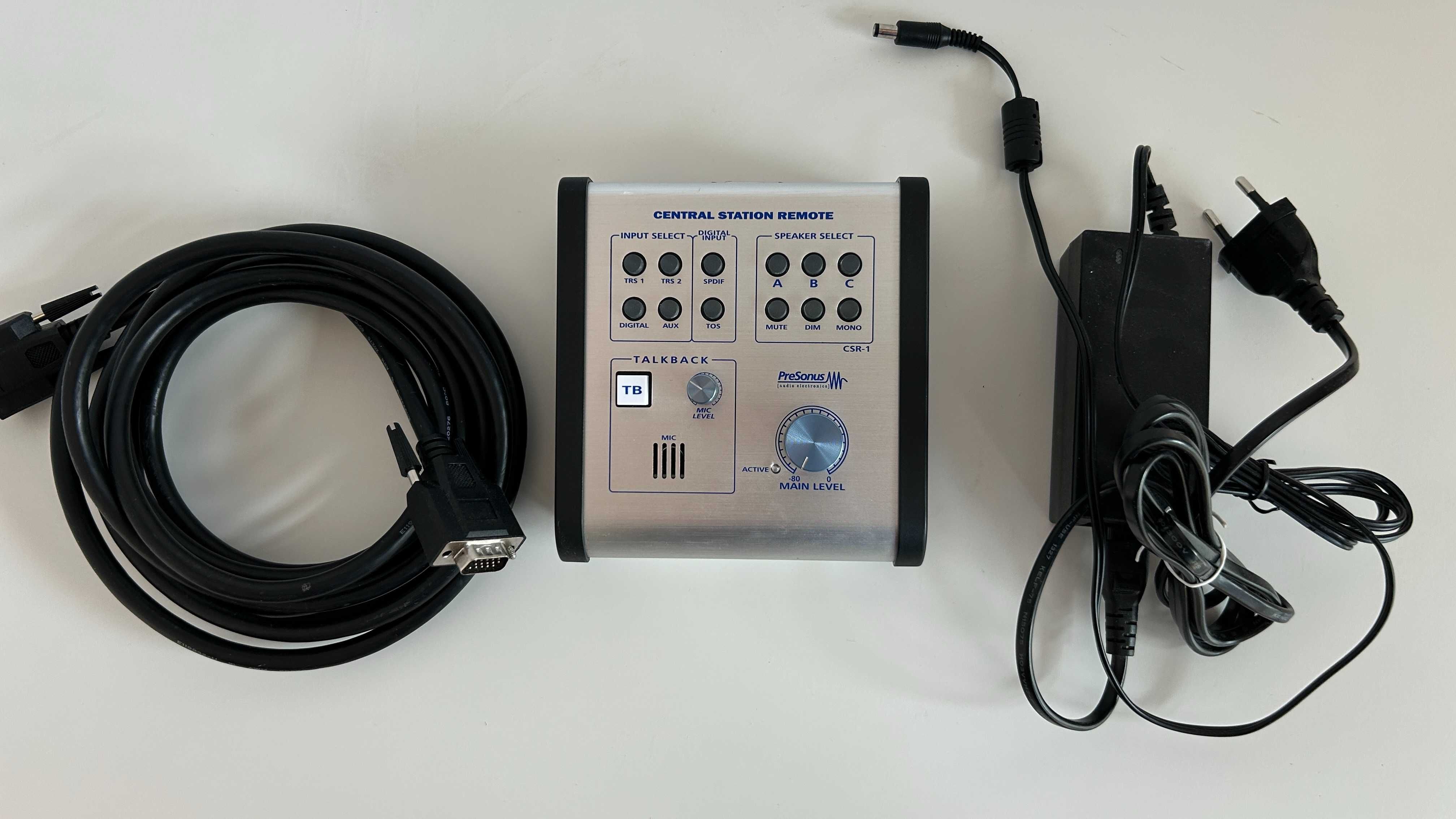PreSonus Central Station + Pilot CSR-1 - Kontroler Monitorów jak NOWY
