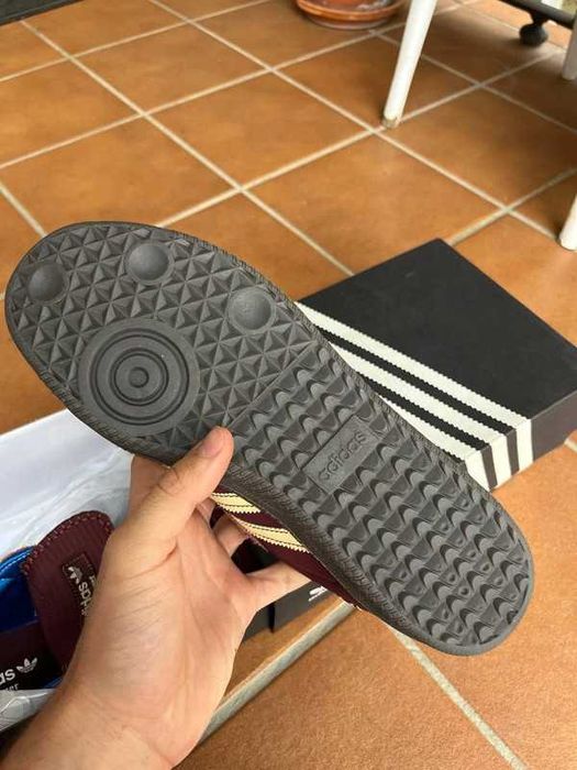 "Buty koszykówki "adidas_Samba_Nylon_Bonner_Fox_Brown R.37