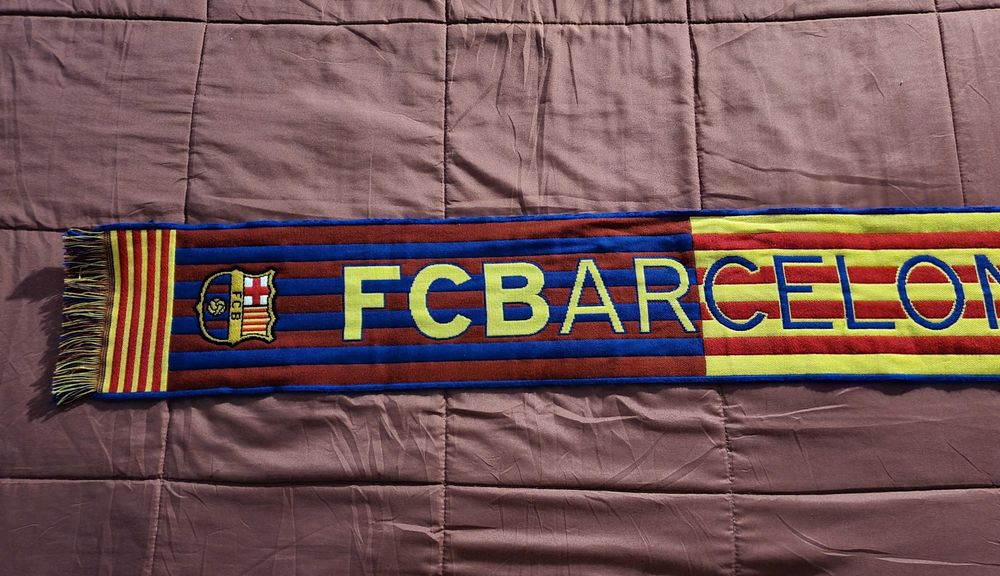 Cachecol do Futbol Club BARCELONA – oficial e original
