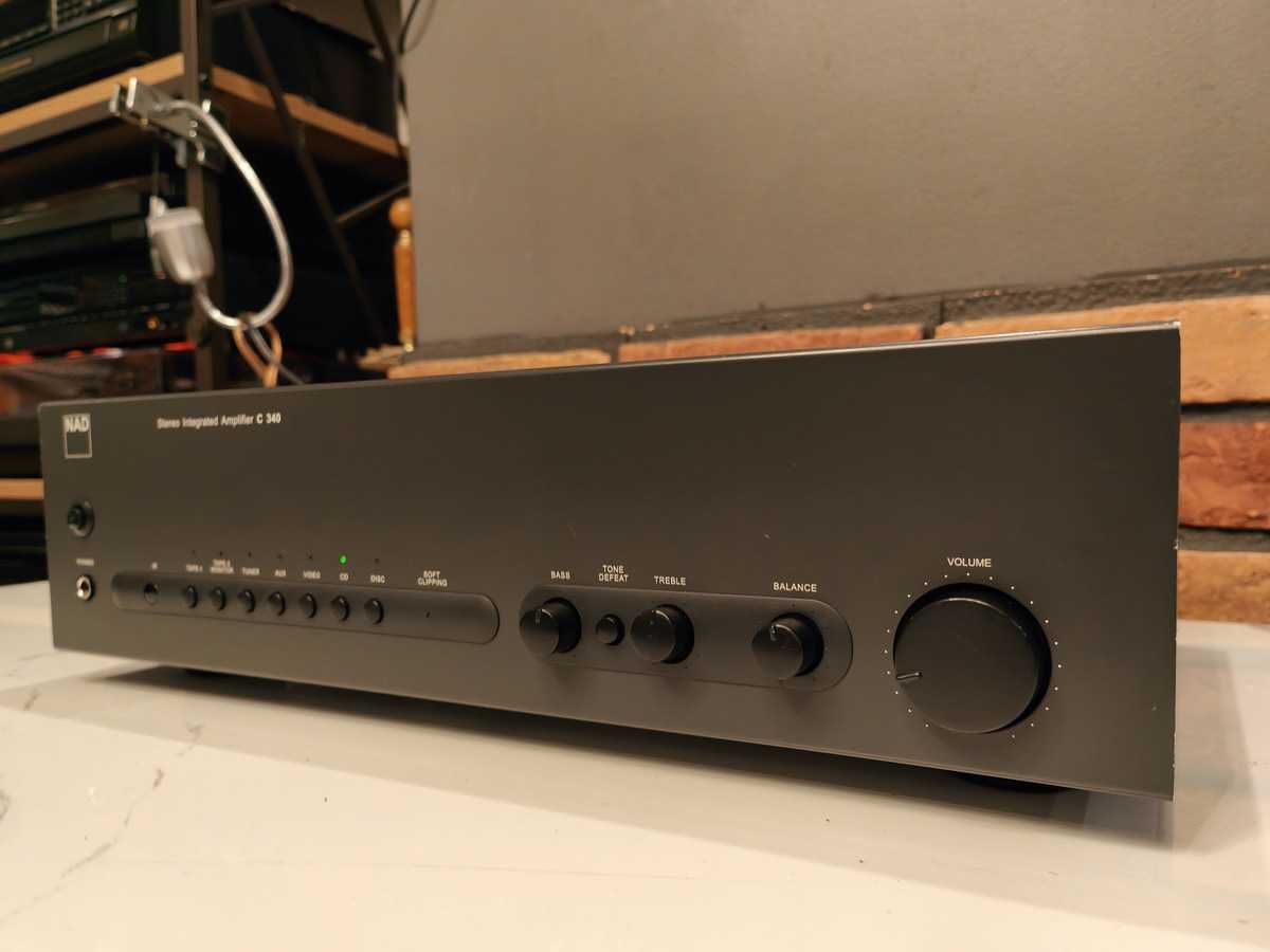 NAD C 340 ! Znakomity wzmacniacz STEREO ! TOP
