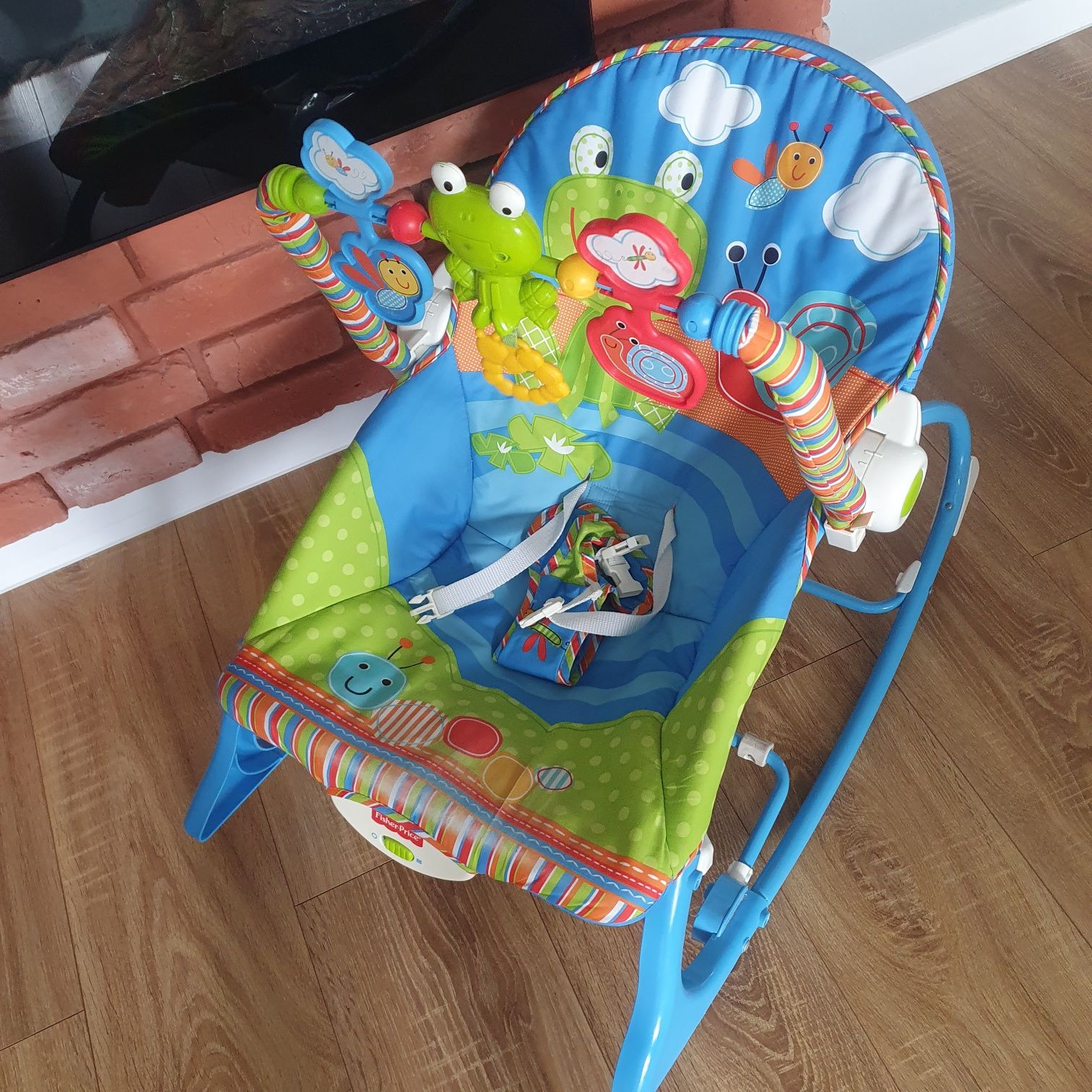 Leżaczek bujaczek fisher price