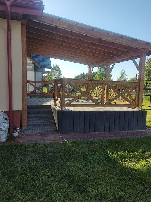 Balustrady drewniane