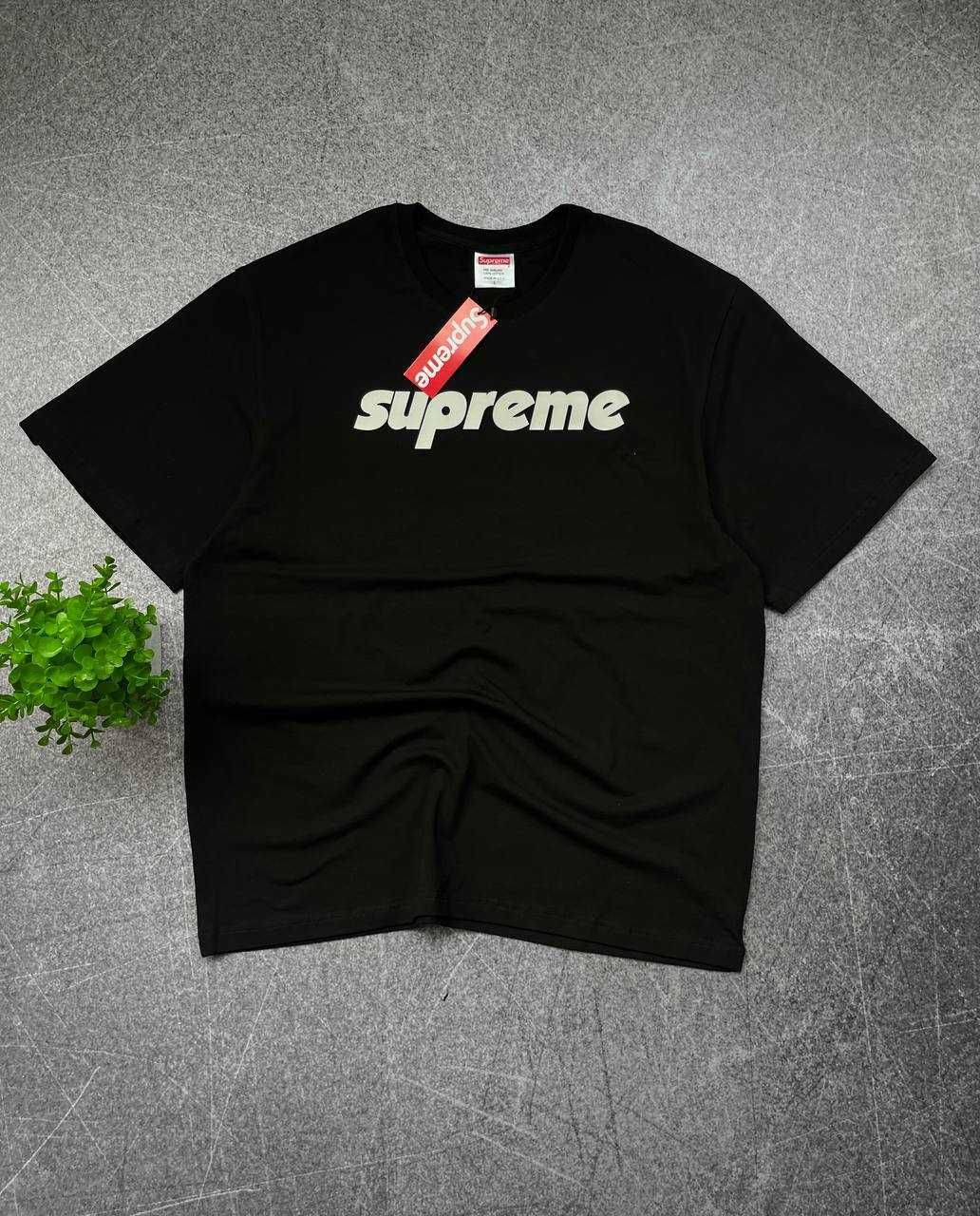 Оверсайз Футболка Supreme | Майка Суприме с бирками