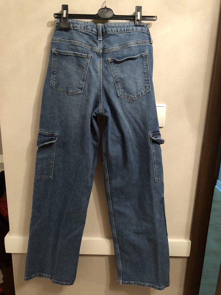 Spodnie jeans wide leg