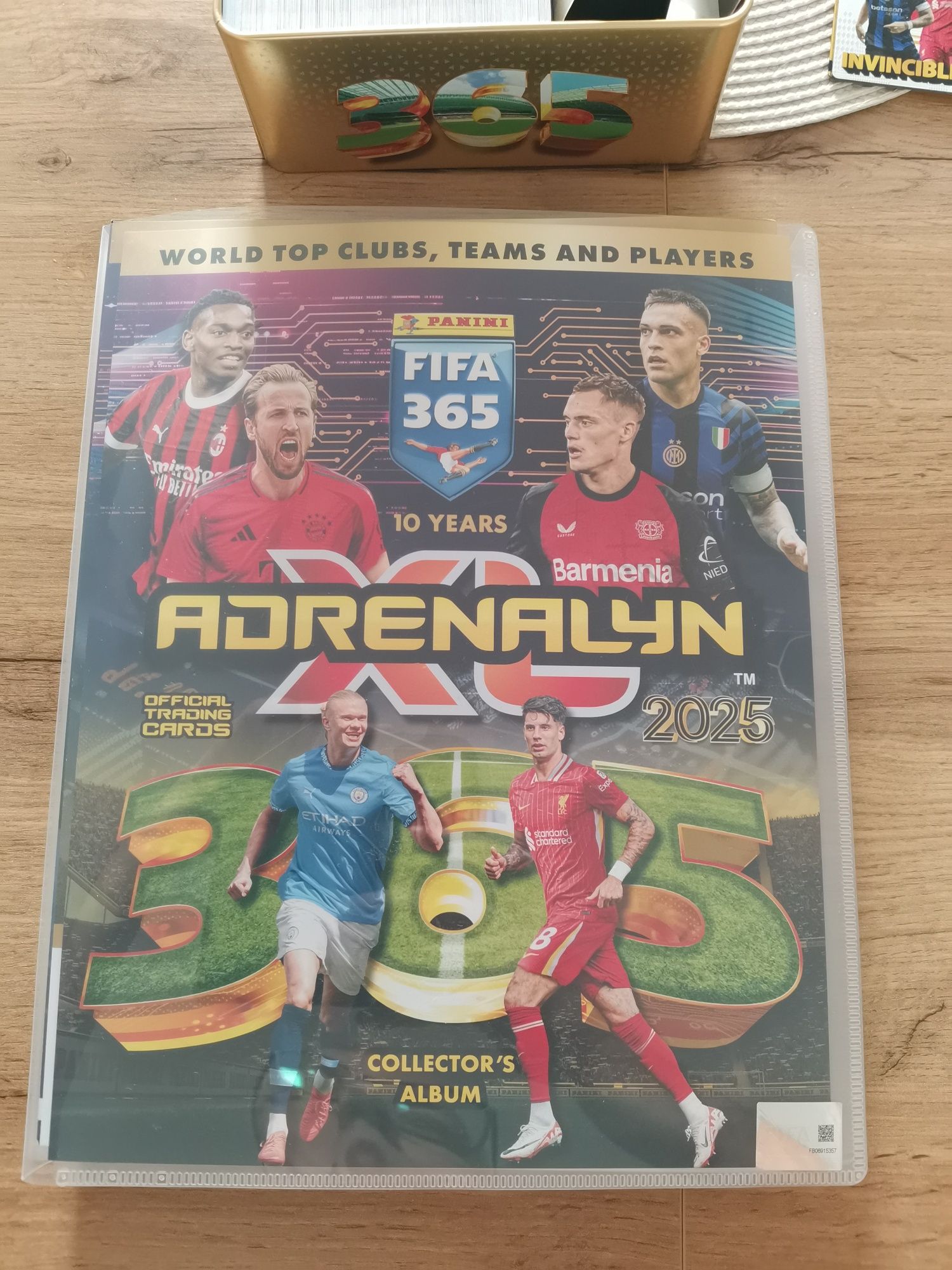 Karty piłkarskie Panini FIFA 2023, 2025 adrenalyn XL