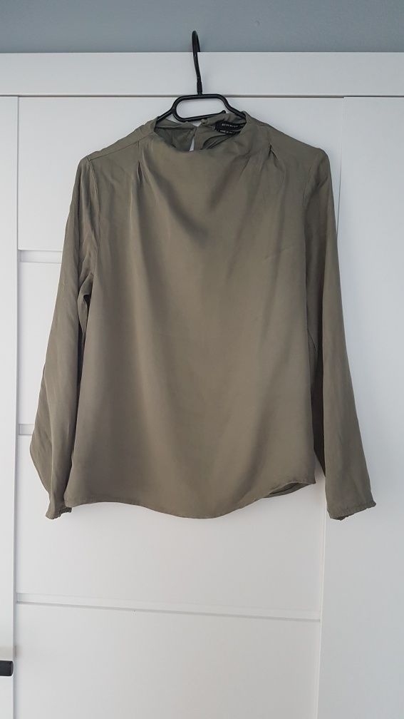 Elegancka bluzka Reserved xs 34 Zielona