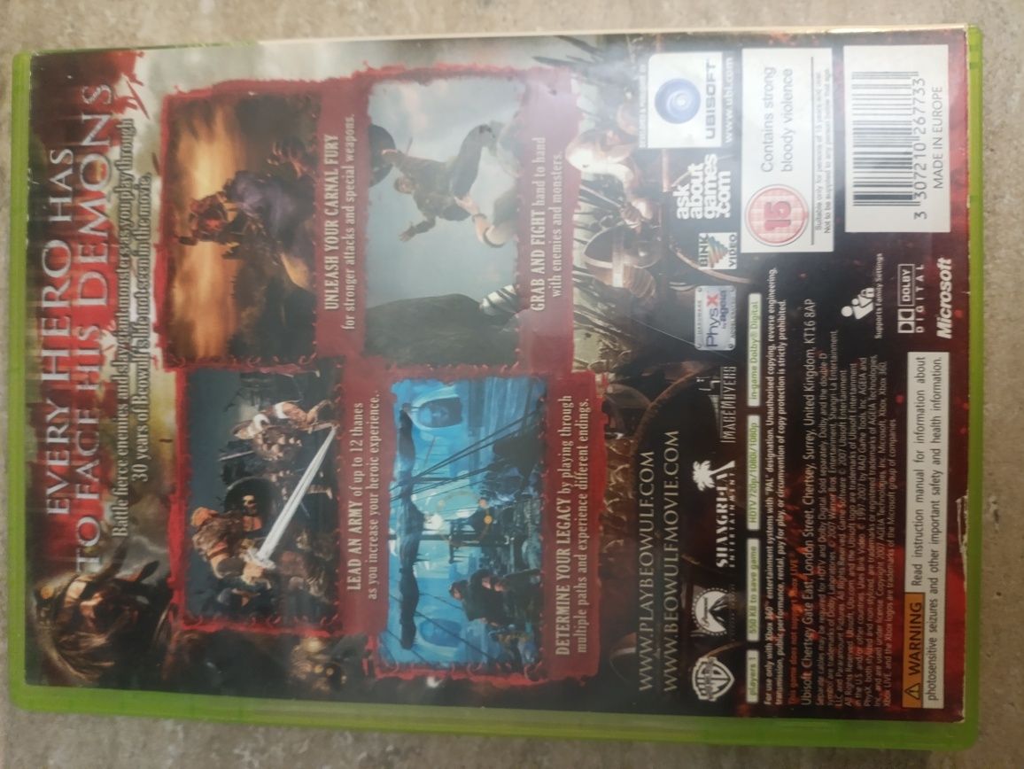 Gra Beowulf The Game XBox 360 stan Ideał X box One