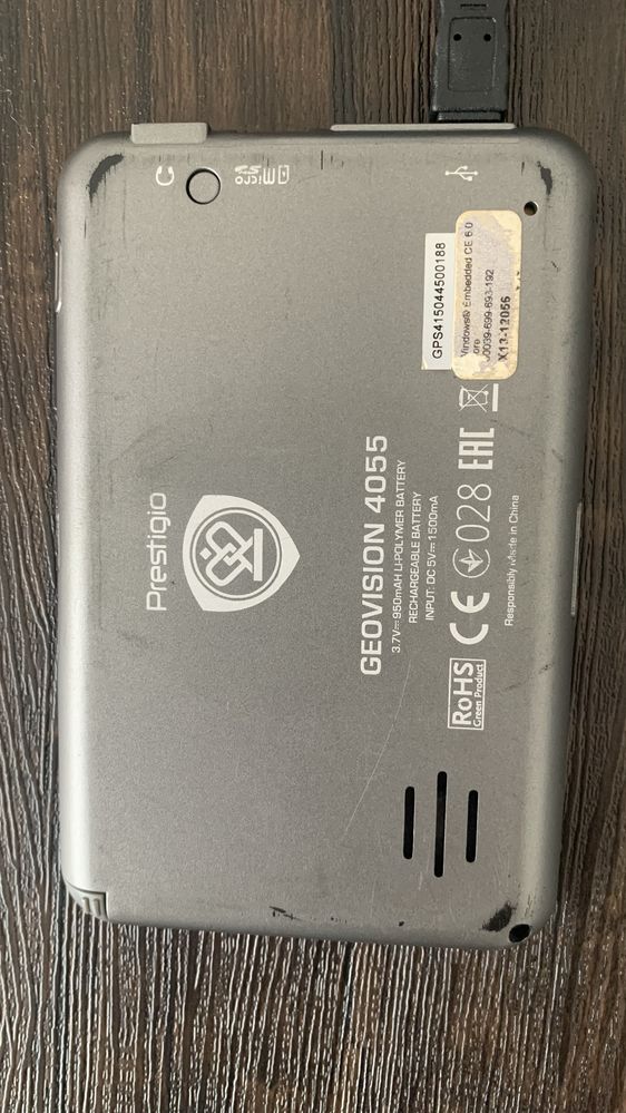 GPS навігатор Prestigio 4055
