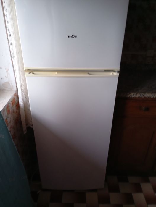 Frigorífico a funcionar