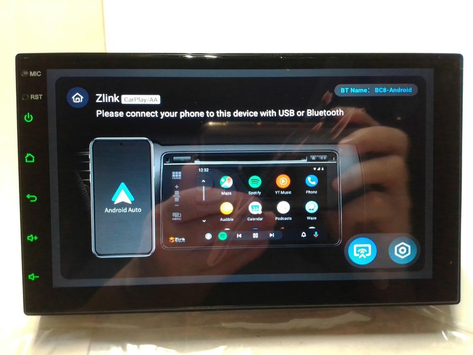 Автомагнітола 7",андроїд 4/64,навітел,кулер,єврофішка