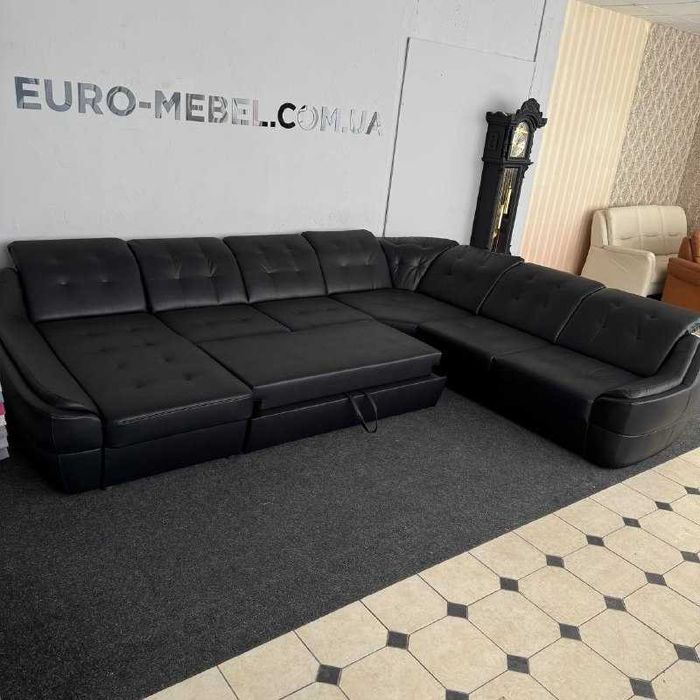 Новий п-подібний розкладний диван XXXL еко кожа диван