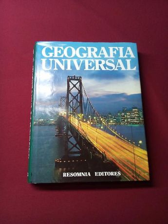 2 livros Geografia Universal
