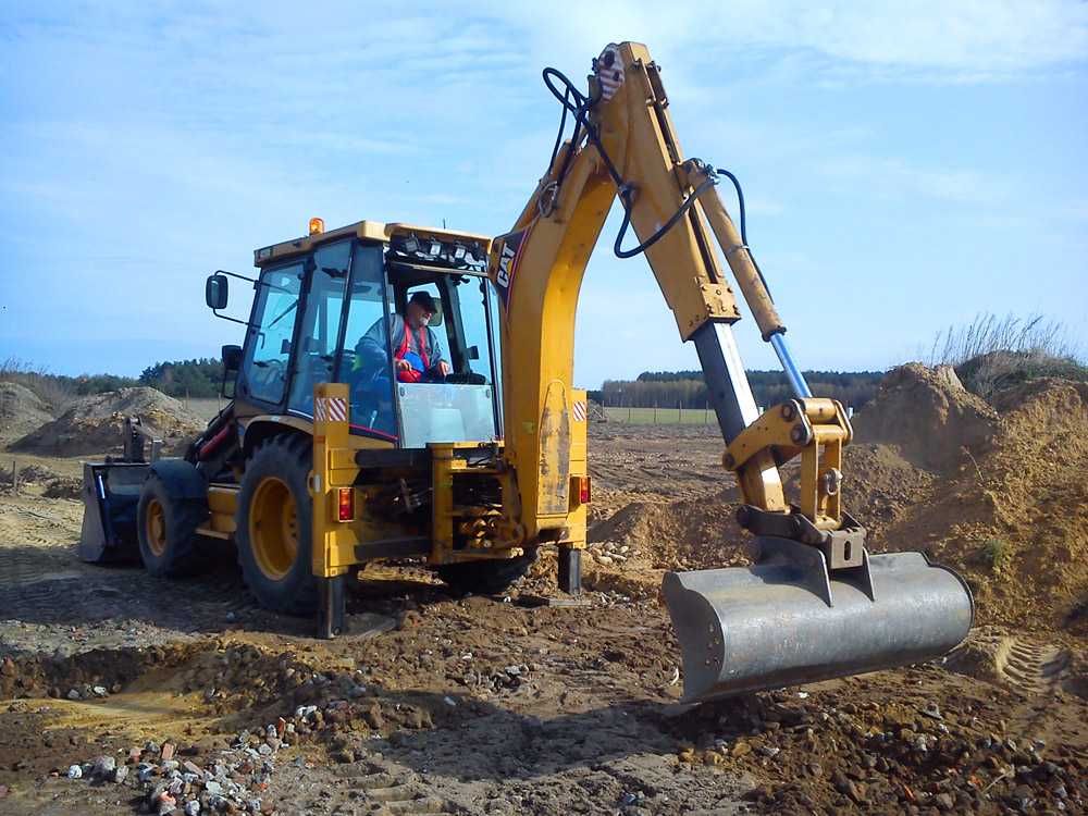 Usługi Mini Koparka 3-25T/ Koparko-Ładowarką Wykopy Rozbiórki MŁOT