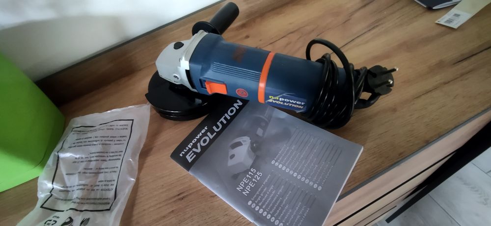 Szlifierka kątowa nupower 800W 125mm jak nowa