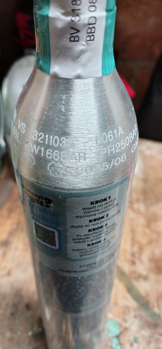 Butla nabój Dafi/Sodastream pełny