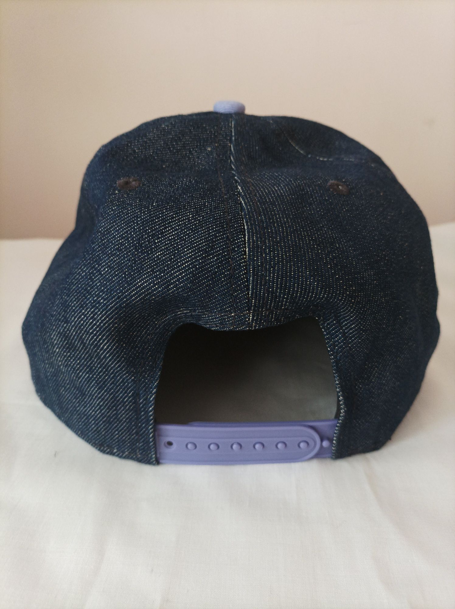 Nowa czapka męska jeans