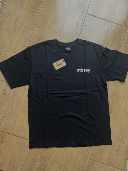 Stussy Black Popsicle Tee - M
