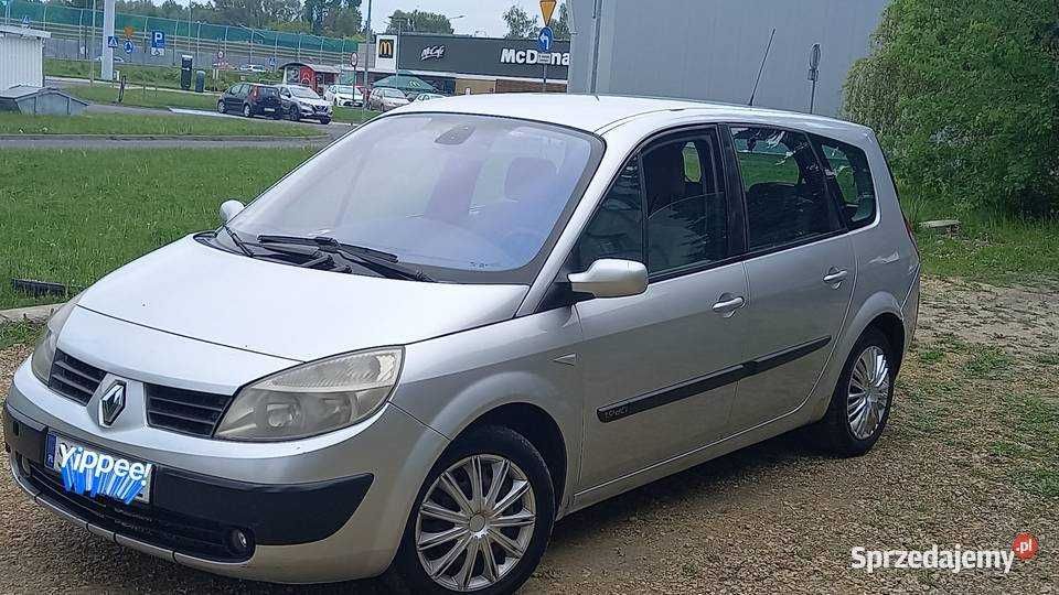 Szyba przednia czołowa renault scenic II