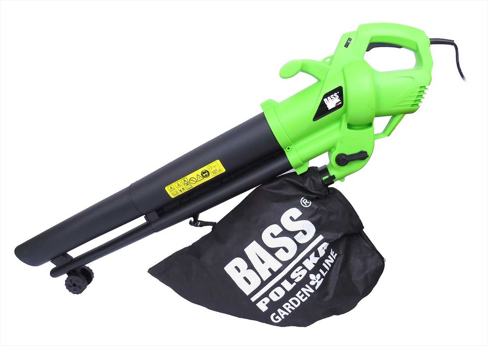 BASS POLSKA Elektryczny Odkurzacz Z Workiem Do Liści Dmuchawa BP8462