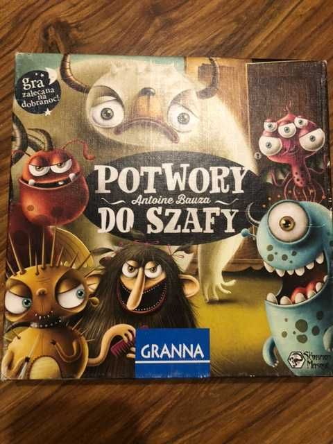 Potwory do szafy gra edukacyjna - Granna