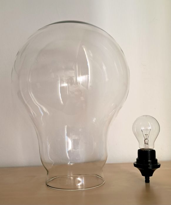 Globo transparente para candeeiro suspenso  - APENAS O GLOBO DE VIDRO