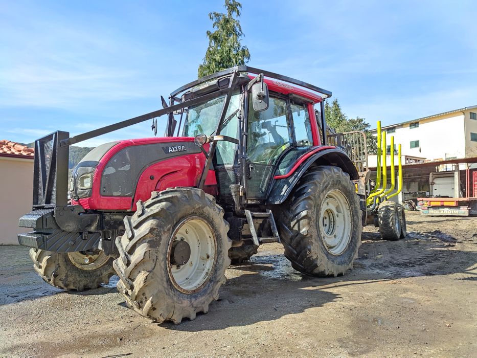 Valtra N101 c/ Reboque e Grua Costa G3000x Florestal