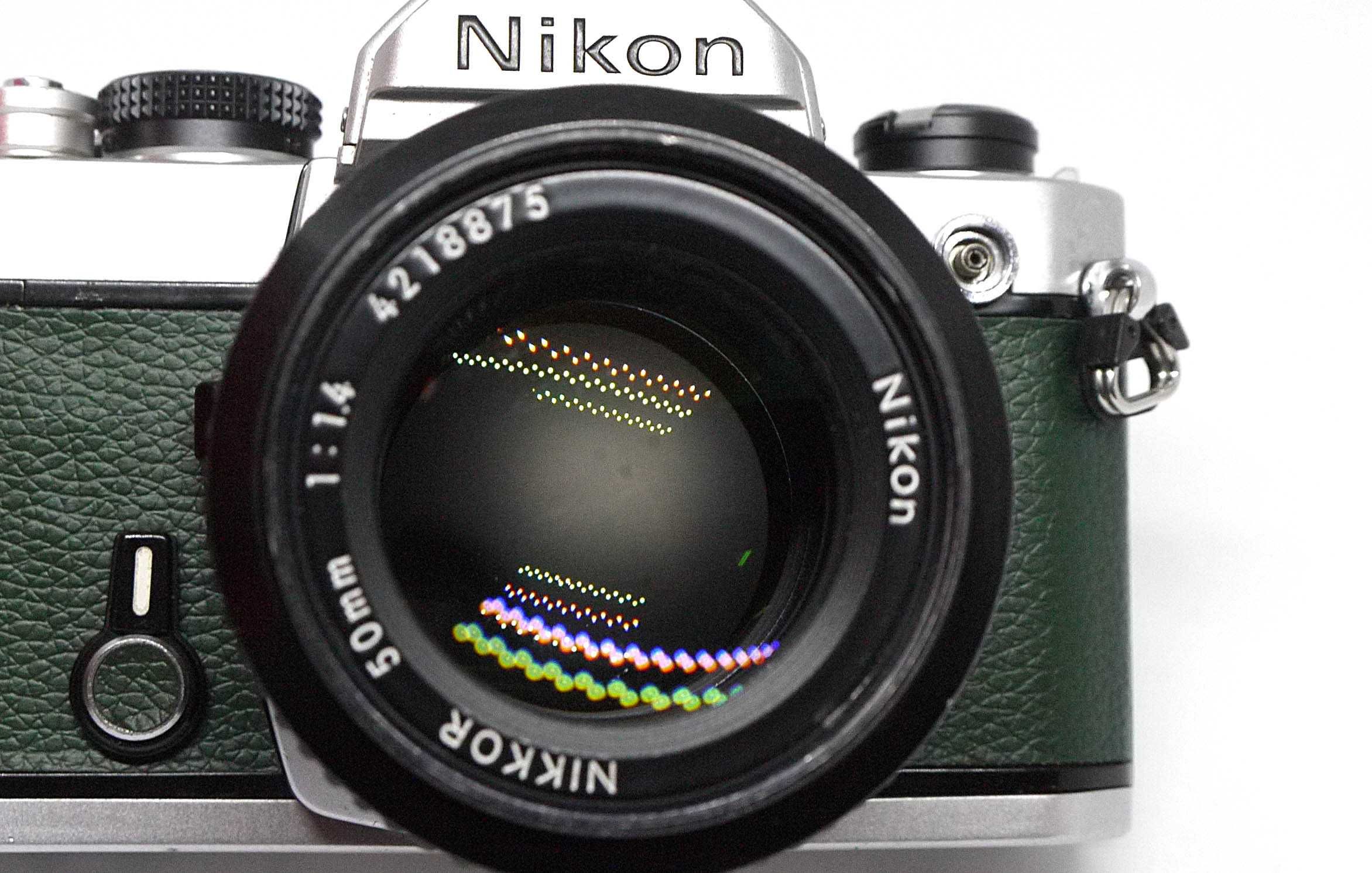 Nikon fm com objetiva 1.4mm