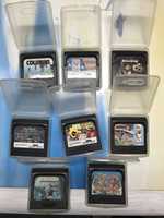 Coleção Sega Game Gear jogos nas caixas