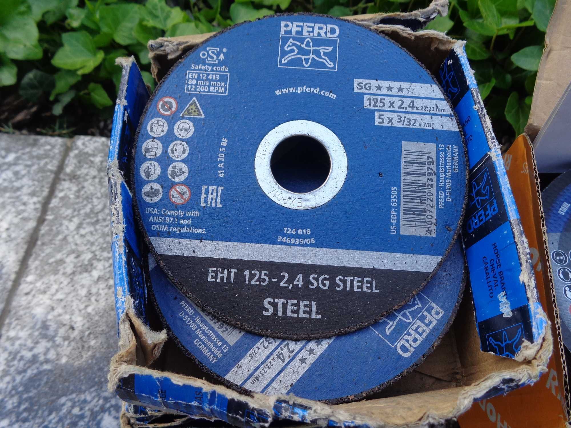 tarcza do cięcia prosta Pferd EHT 125-2,4 SG Rhodius Klingspor lamelki