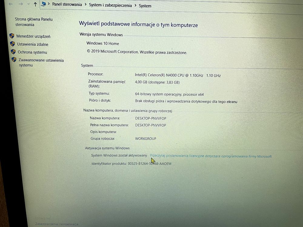 Laptop Lenovo V130-151GM nowy SSD 250Gb