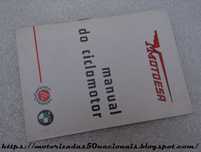 Manual do Ciclomotor Motoesa / EFS / Puch (artigo de colecionador)