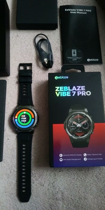 Nowy Smartwatch Zeblaze Vibe 7 Pro AMOLED , Gorilla glass