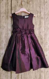 Платье фиолетовое для стильной девочки.