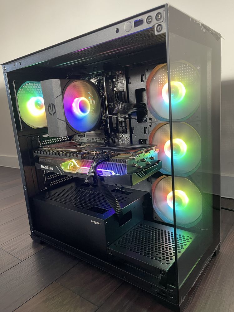 AMD 7500f RX 7900 xt ddr5 512gb ARGB Komputer do gier