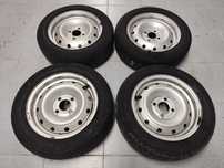 4 Jantes de ferro PEUGEOT/CITROEN R14 E R15