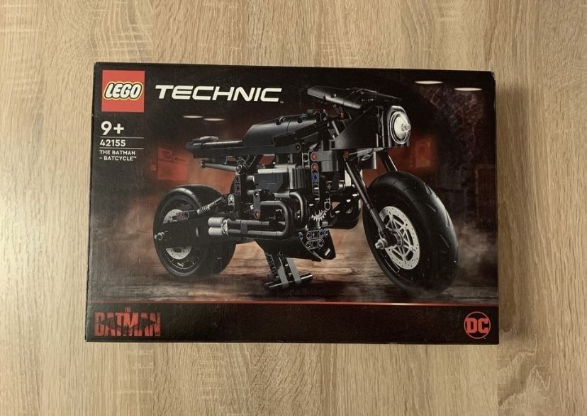 Nowe LEGO Technic 42155 - BATMAN - BATMOTOR Okazja!